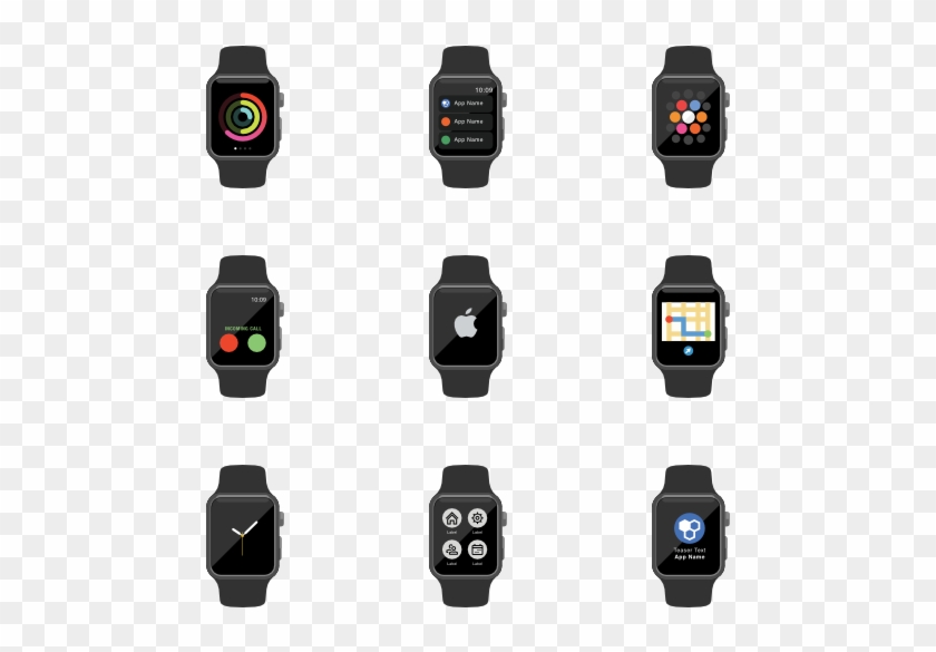 Smartwatch - Smartwatches Icons Clipart