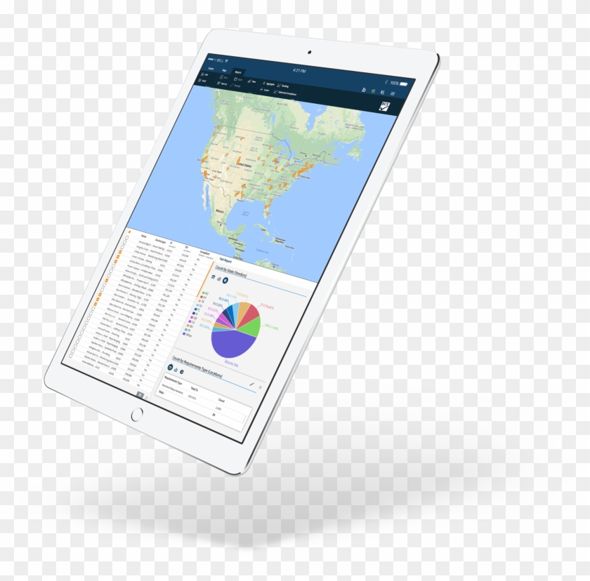 Vector Screening Mockup - Tablet Computer Clipart