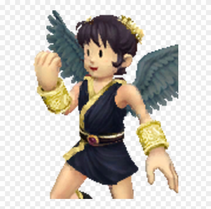 Dark Classic Pit Confirmed For Project M - Super Smash Bros Project M Dark Pit Clipart #5273083