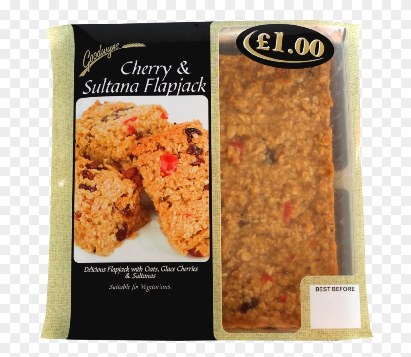 Ss 020 Cherry Sultana Flapjack - Snack Clipart