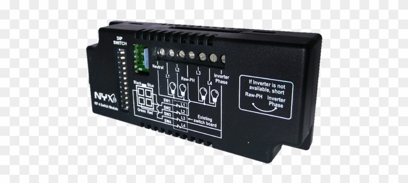 Picture Of 4-switch Lighting Module - Electronics Clipart #5273715