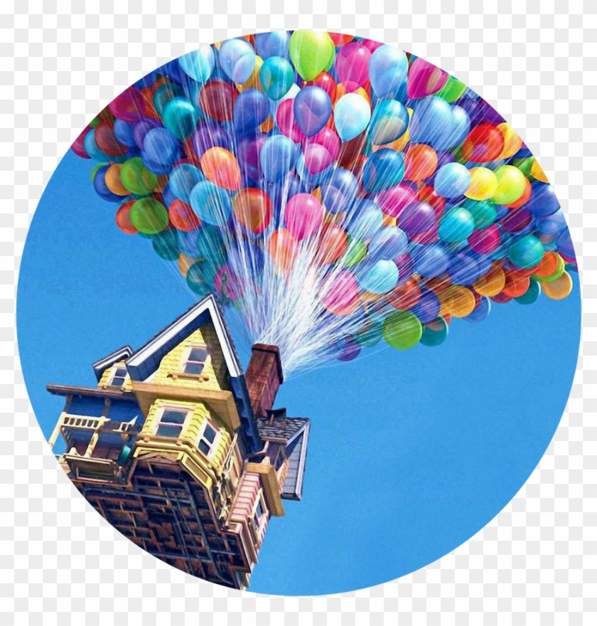 Join Us For Hot Buttery Popcorn And A Showing Of The - House From Up Flying Clipart