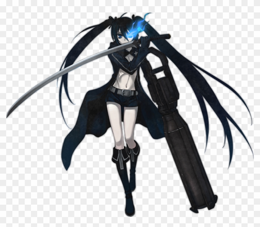 Black Rock Shooter Png Clipart #5274666