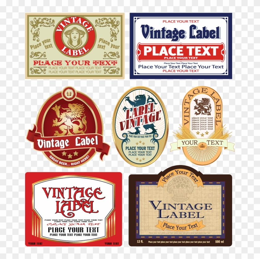 Vintage Labels Clipart
