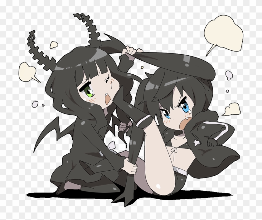 Image - Black Rock Shooter And Dead Master Chibi Clipart