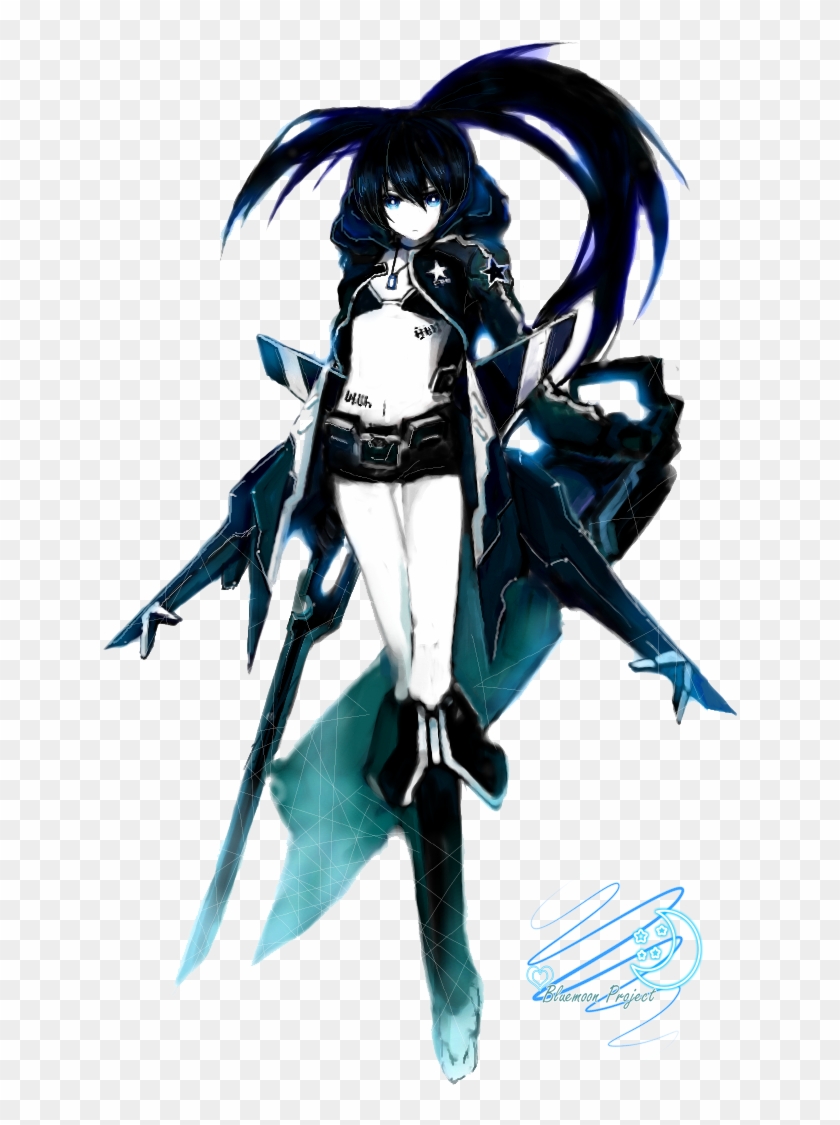 Black☆rock Shooter - Black Rock Shooter Png Clipart