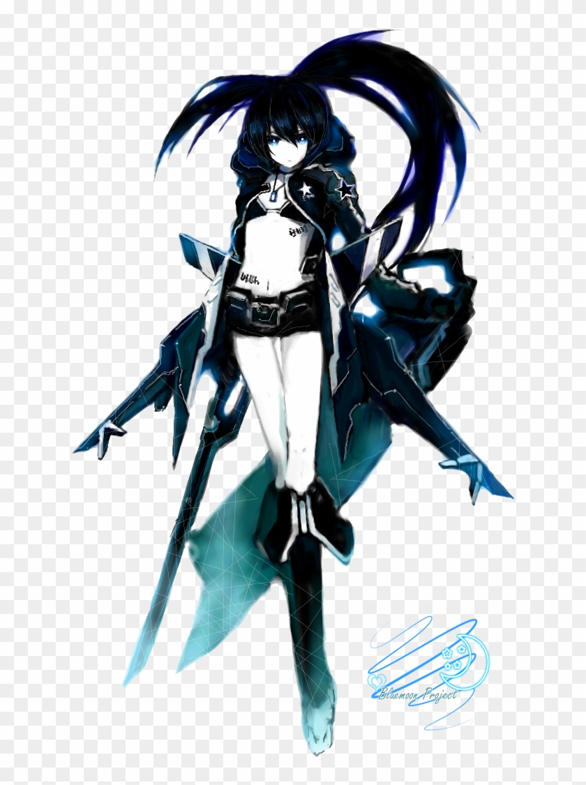 Black☆rock Shooter - Black Rock Shooter Png Clipart #5274994