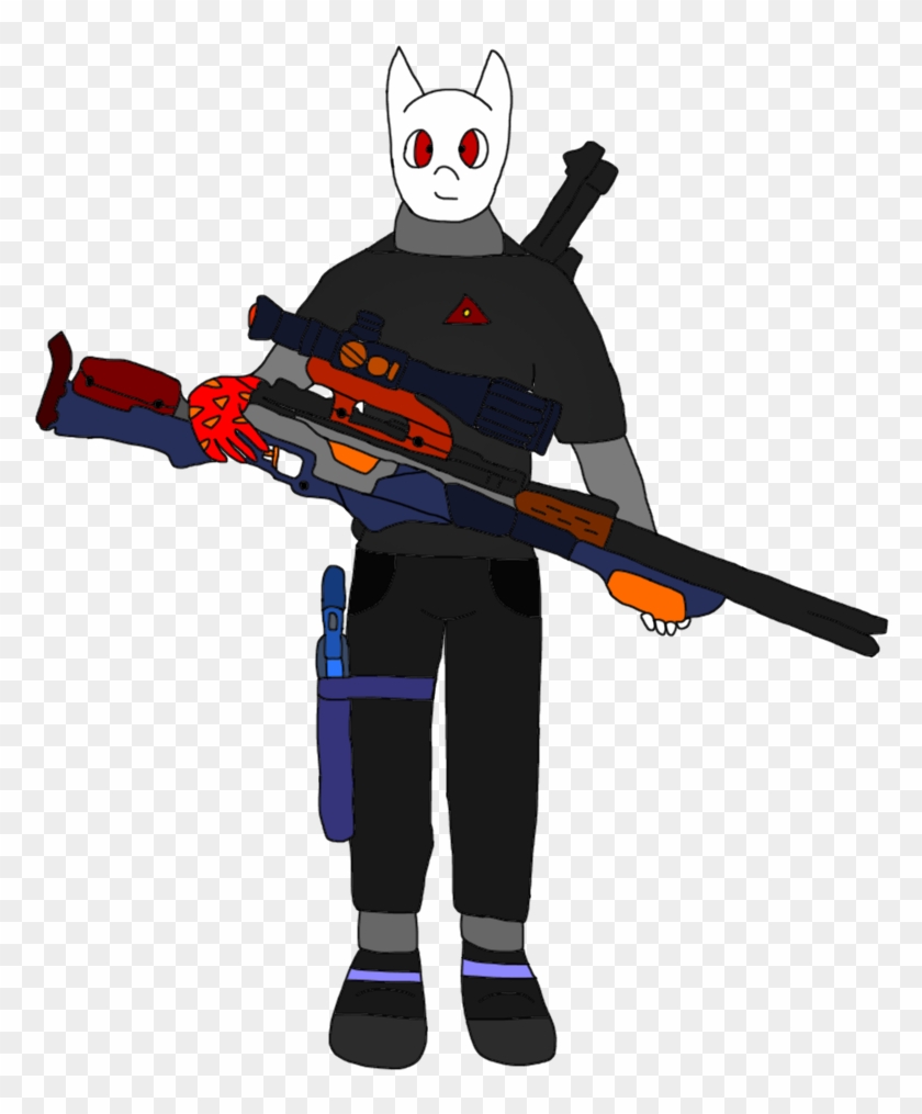 I Always Wanted To Draw Giegue/giygas In A Mag - Assault Rifle Clipart