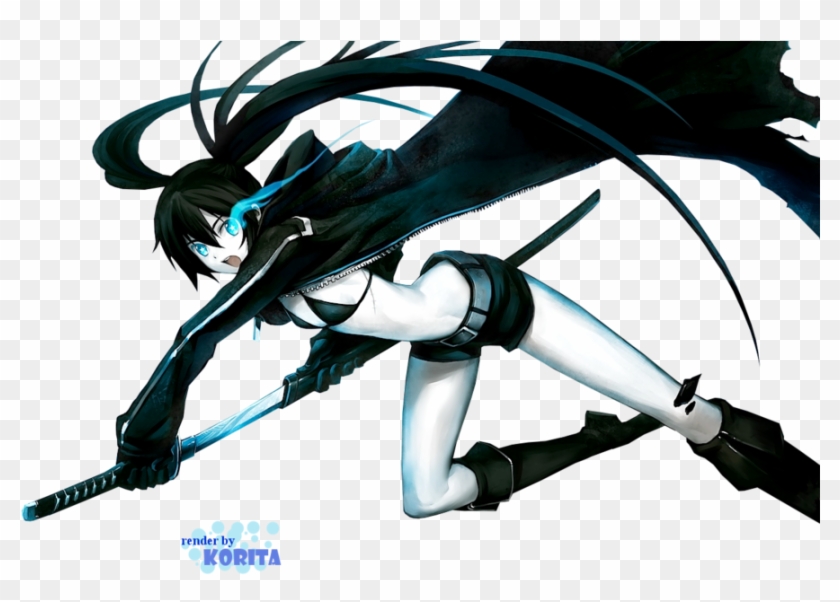 Black Rock Shooter Render - Black Rock Shooter Clipart