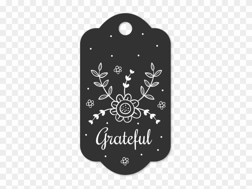 Thank You Labels Set In Minimal & Vintage Style Messages - Illustration Clipart