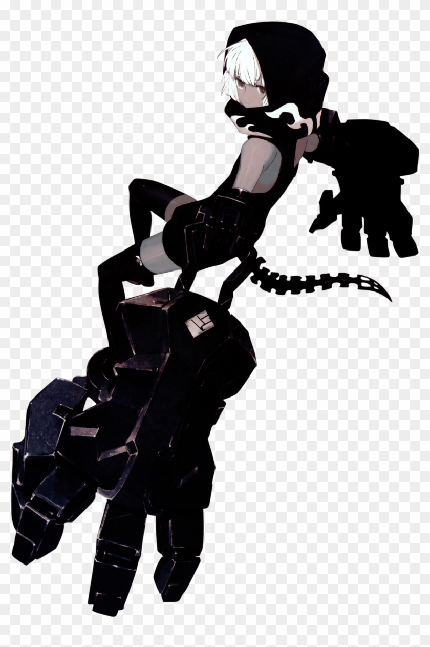 Black Rock Shooter "strength" - Black Rock Shooter Strength Render Clipart