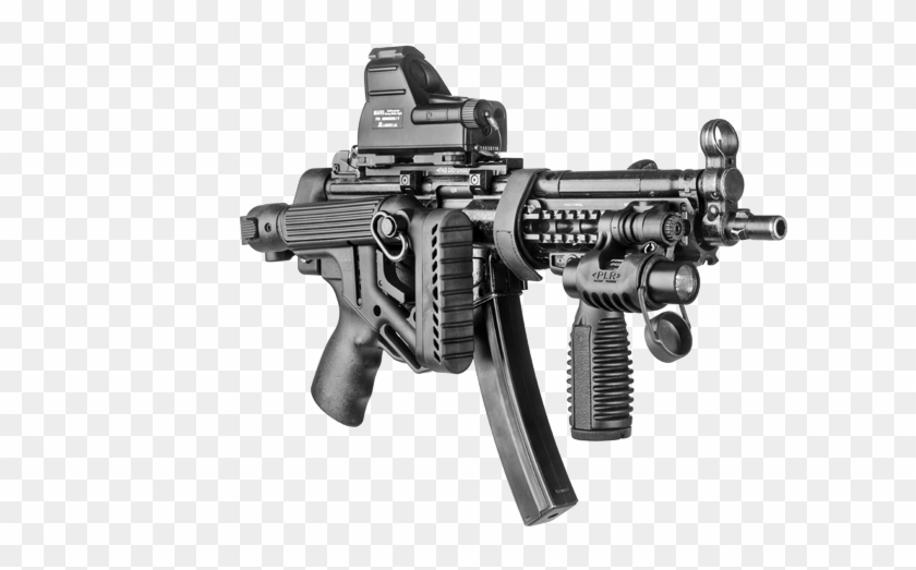 755 Mp5 Uas Mars 3d Folded Png Sun - Airsoft Tactical Mp5 Clipart #5275539
