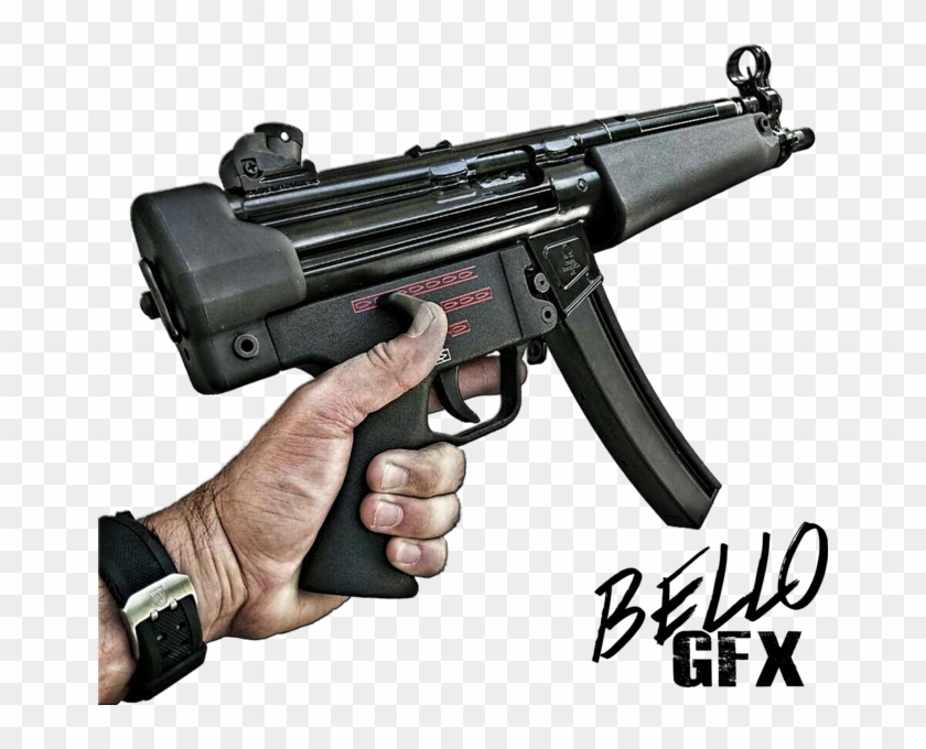 Mp5 In Hand - Trigger Clipart #5275819