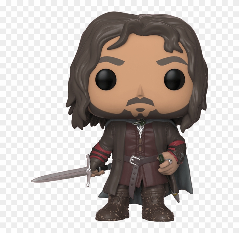 The Lord Of The Rings - Aragorn Funko Pop Clipart
