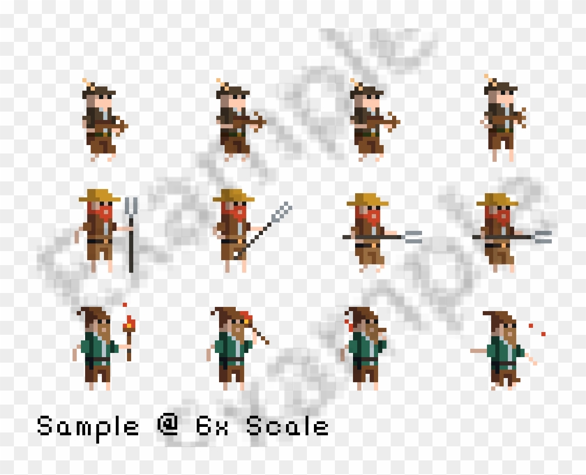 Buy - Farmer 2d Pixel Clipart #5276169