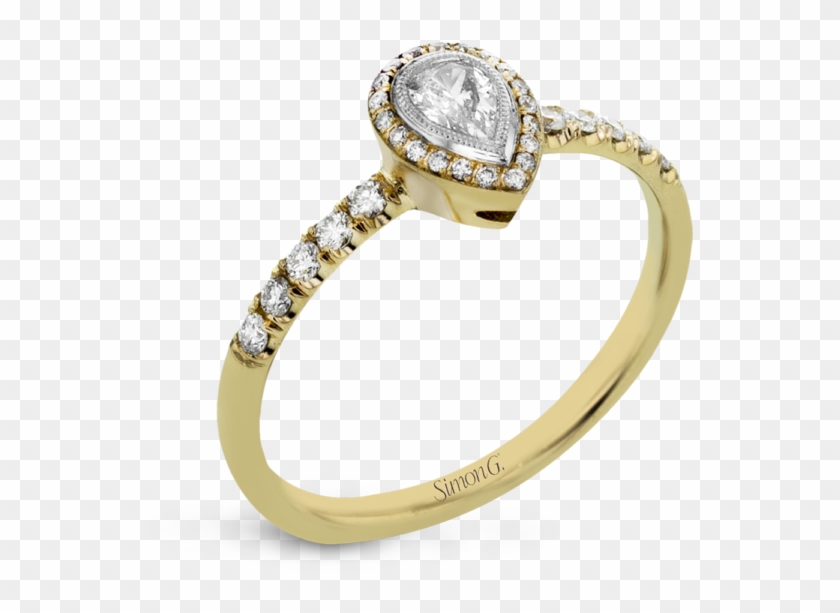 Halo Ring Png - Engagement Ring Clipart #5276211