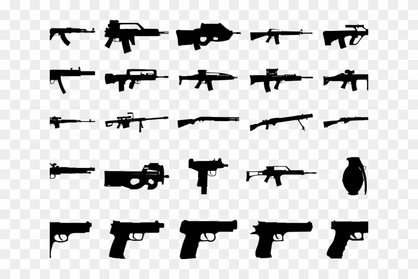 Gun Clipart Mp5 - Counter Strike Guns Name - Png Download #5276373