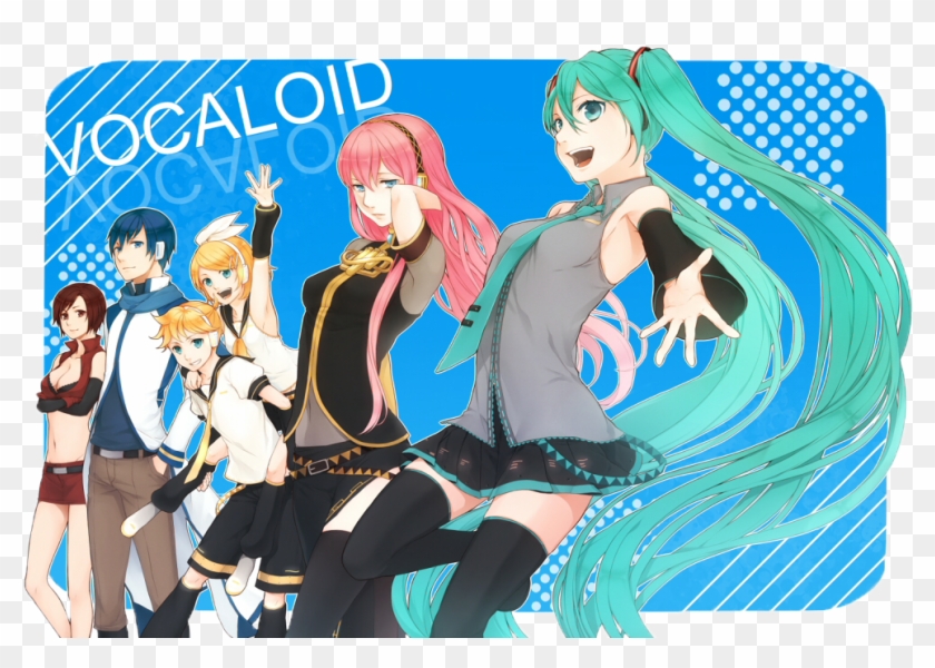 Vocaloid Art [art, Black Rock Shooter, Вокалоиды] [jpg, - Anime Clipart