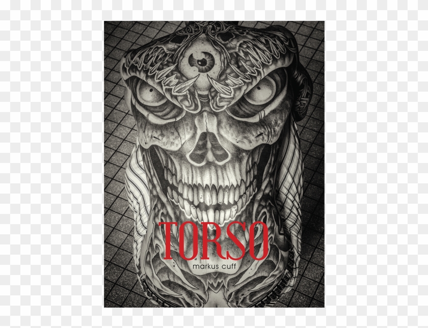 Torso By Markus Cuff - Full Body Skull Tattoos Clipart