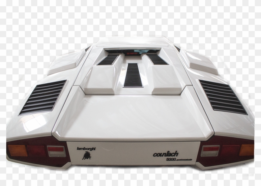 Facebook - White Circle - Lamborghini Countach Clipart