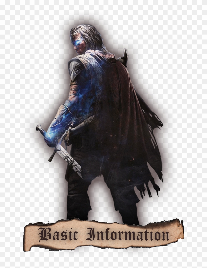 Aragorn Is A Lean Man, Dark And Tall With A Height - Shadow Of War Phone Clipart