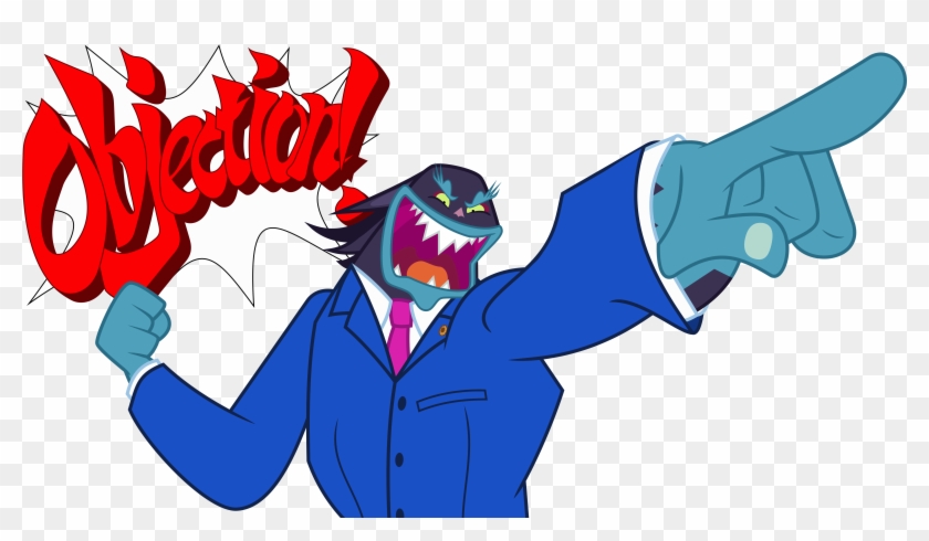 Ace Attorney Apollo Justice - Phoenix Wright Objection Clipart
