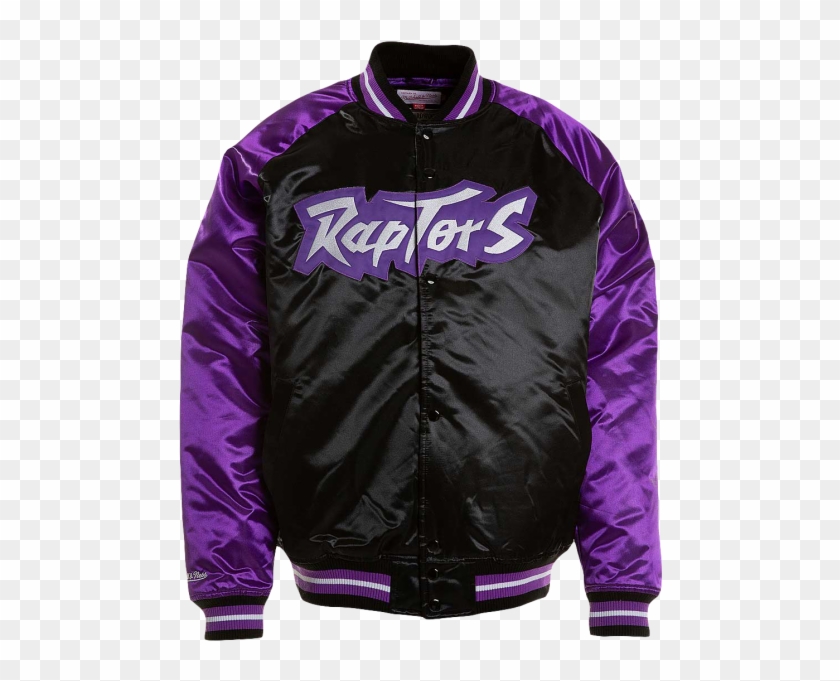 Mitchell & Ness Nba Toronto Raptors Tough Season Satin - Mitchell And Ness Raptors Jacket Clipart #5276935