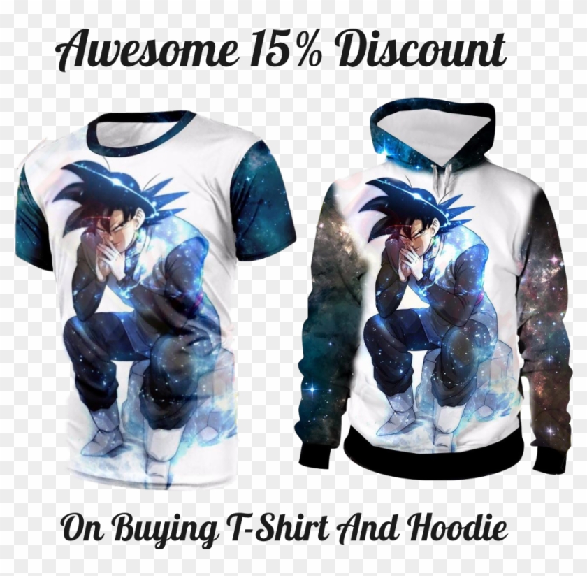 Black Goku Evil Thought Moment Unisex Design - Goku Clipart