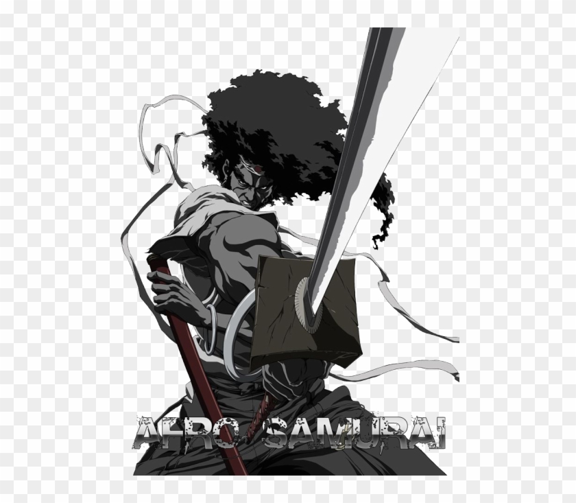 “afro Samurai” Is A Japanese Seinen Dōjinshi Manga - Samuel L Jackson Afro Samurai Clipart #5277742