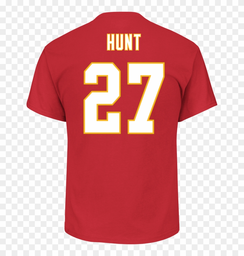 Kansas City Chiefs Kareem Hunt - Mele Kalikimaka T Shirt Clipart