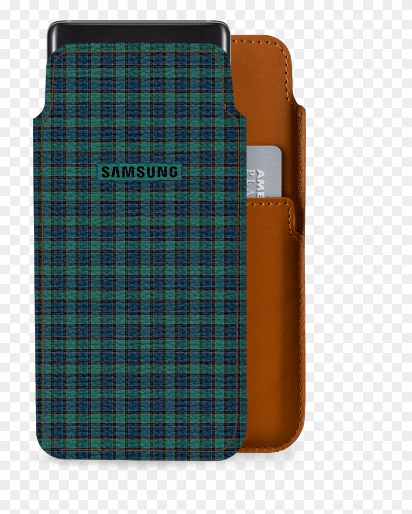 Dailyobjects Pacific Plaid Real Leather Wallet Case - Tartan Clipart #5277980