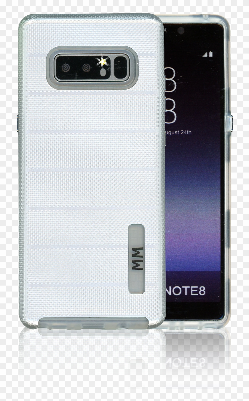 Samsung Galaxy Note 8 Mm Opal Slim Case Silver - Iphone Clipart