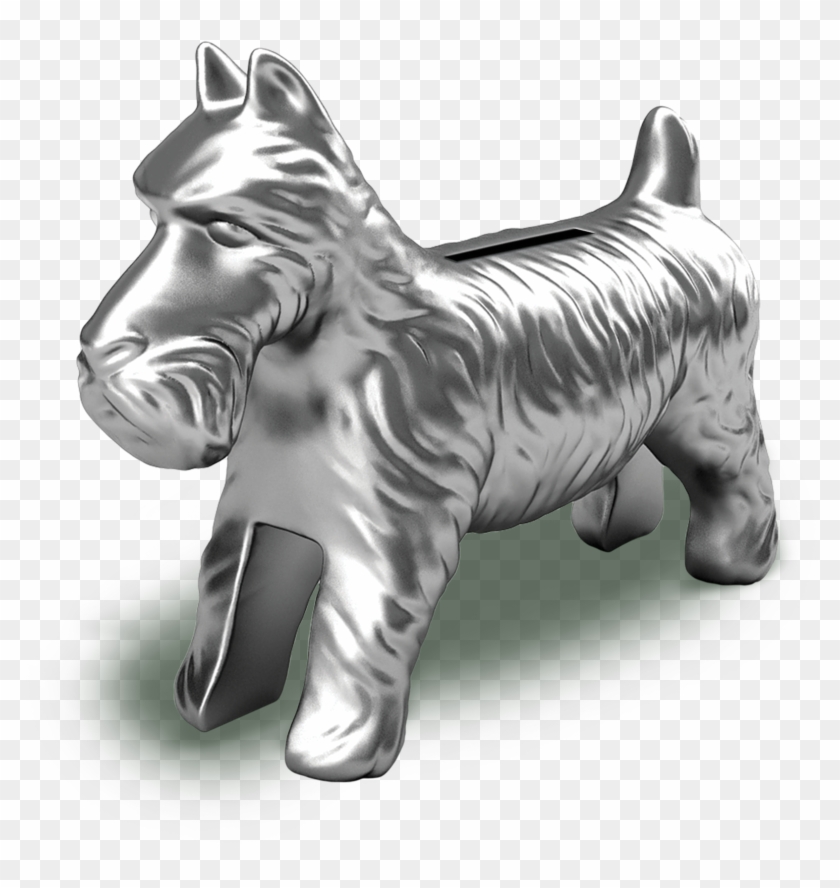 Oversized Token Bank - Monopoly Game Piece Dog Clipart