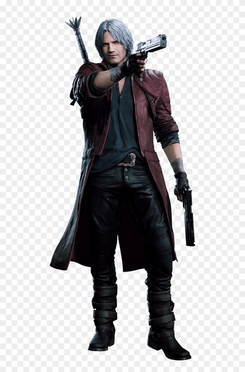銃を構えるダンテの立ち絵画像 Dmc 5, Rwby, Dante Devil May - Dante Devil May Cry Clipart