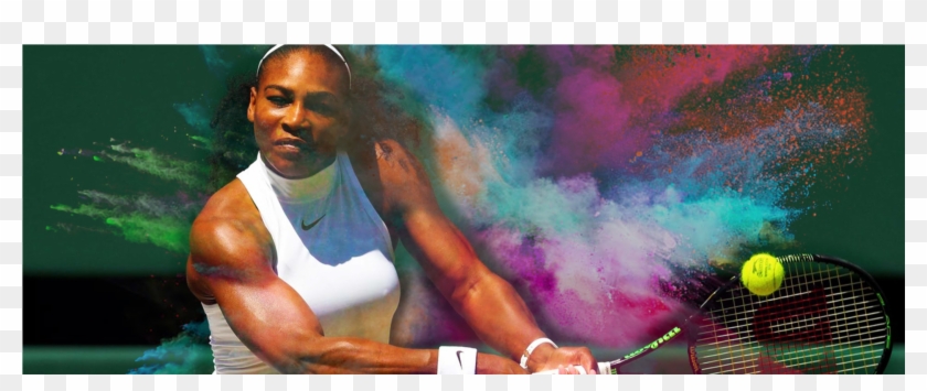 #serenawilliams About To Kill It At The #2018usopen - Racketlon Clipart #5279266