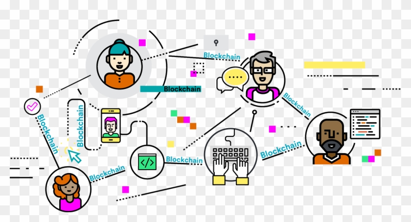 The Future Of Blockchain - Decode Decentralised Citizen Owned Data Ecosystem Clipart