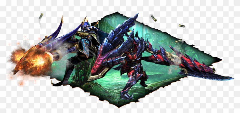Mhg Web Desktop Image Coop Divider - Monster Hunter Generations Png Clipart
