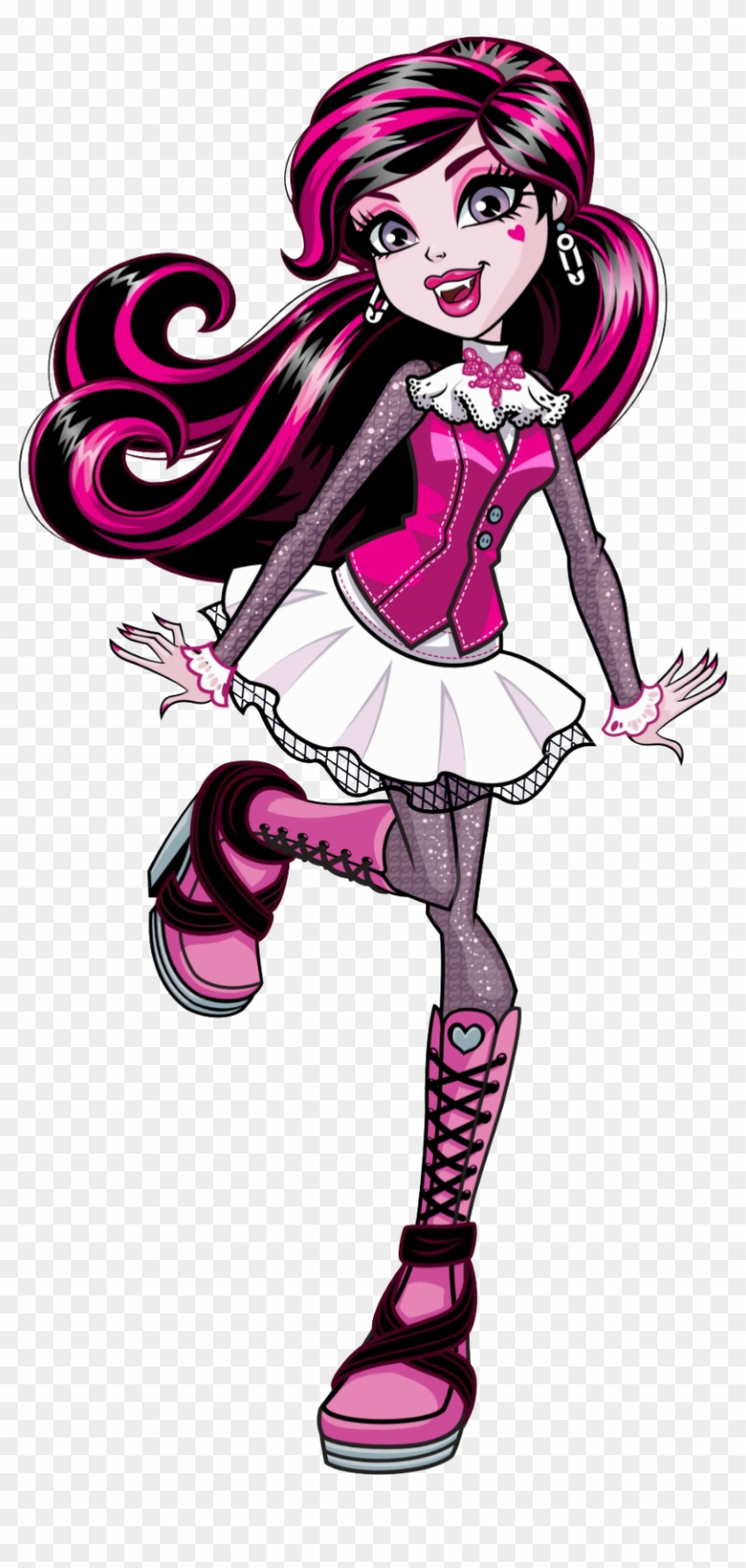 New Profile Art Monster High Draculaura Clipart (5279835) PikPng