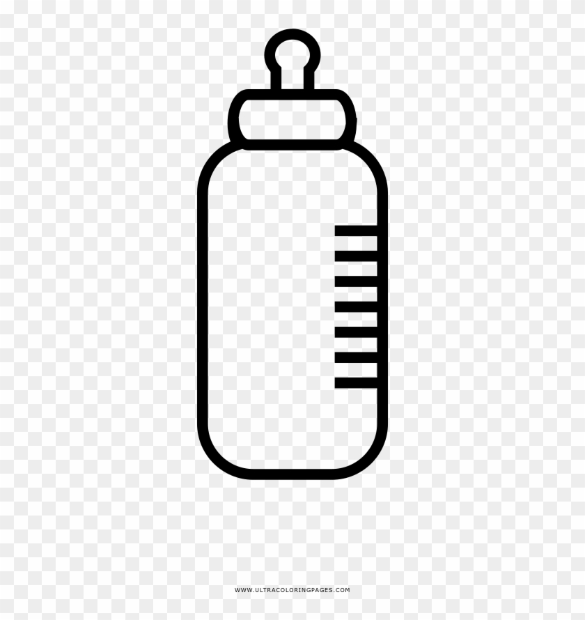 Baby Bottle Coloring Page Ultra Coloring Pages - Line Art Clipart