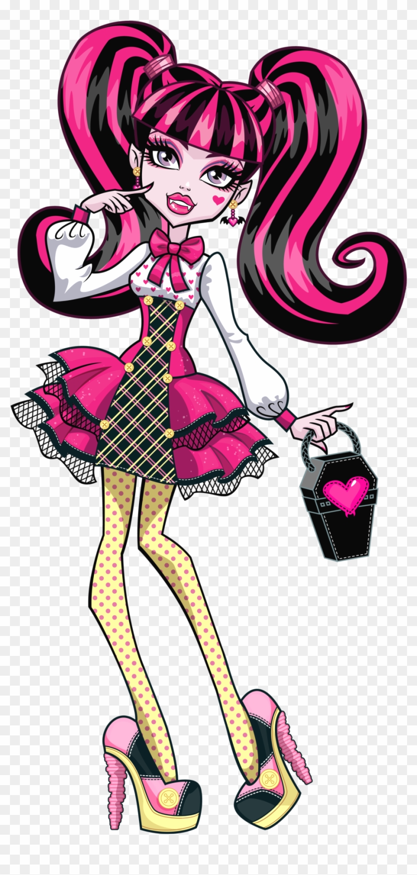 Artwork/png En Hd De Draculaura - Monster High Draculaura School Out Clipart #5280234