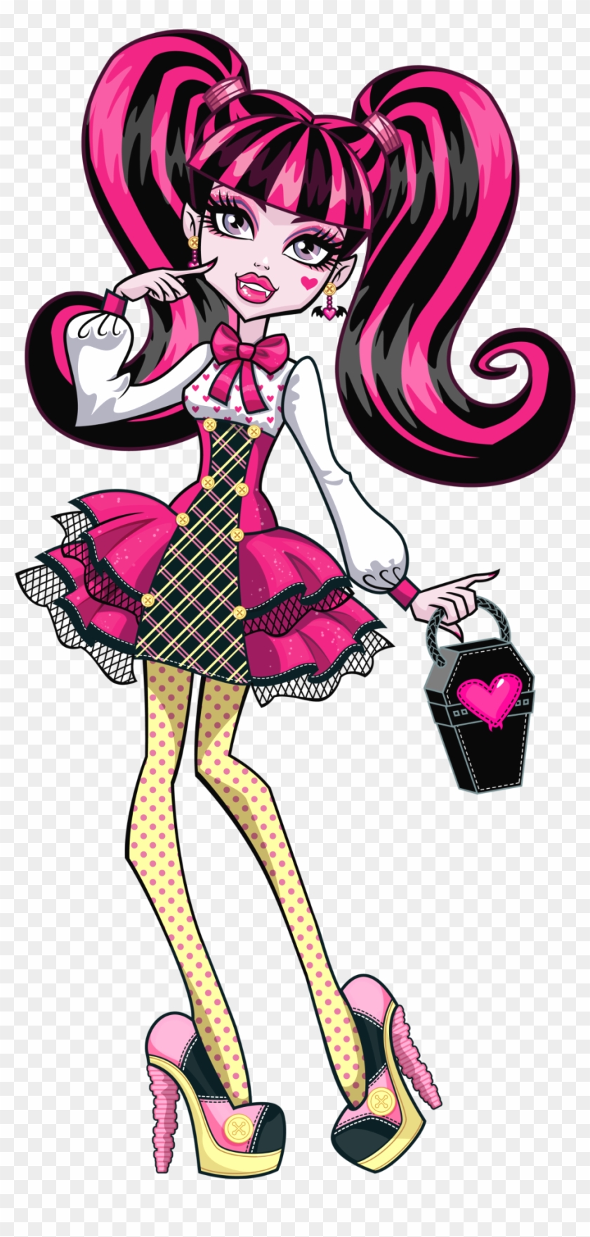 Artwork/png En Hd De Draculaura - Monster High Draculaura School Out Clipart