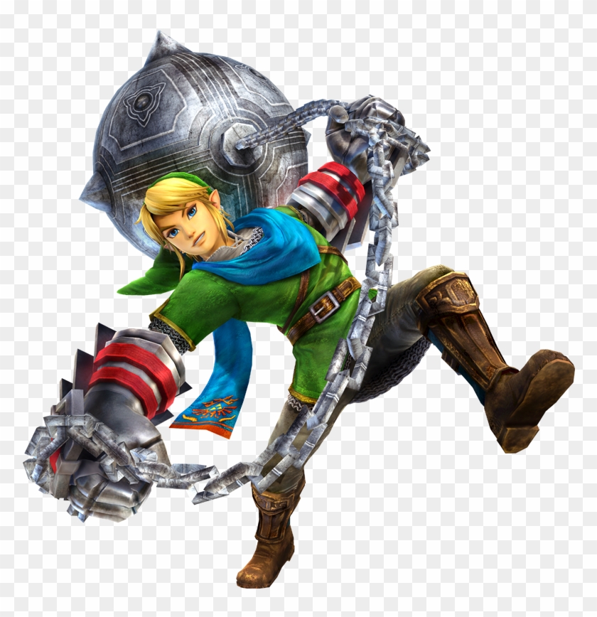 Link Pose - Hyrule Warriors Link Ball And Chain Clipart #5280430