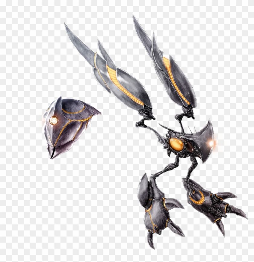 Thm/ 23 Dec 2017 - Aqua Drone Metroid Prime Clipart #5280511