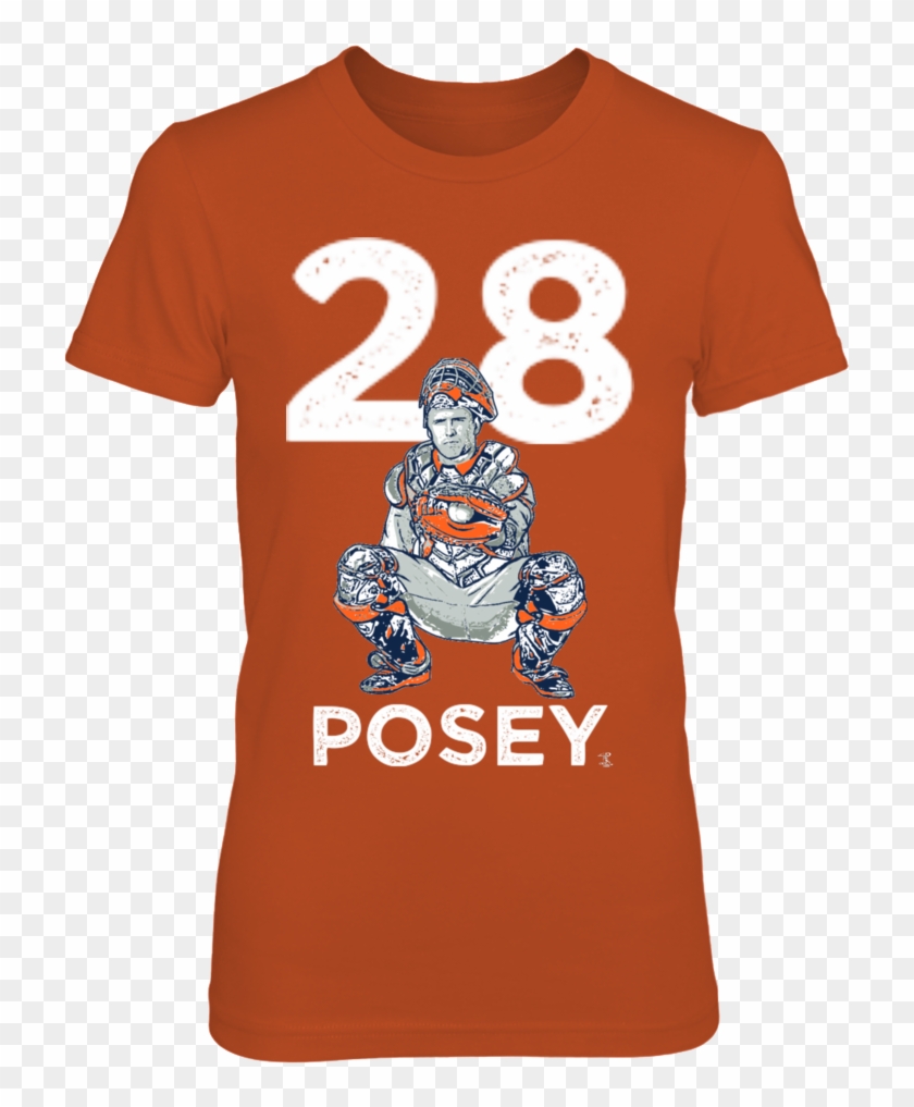 Buster Posey - Active Shirt Clipart #5280733