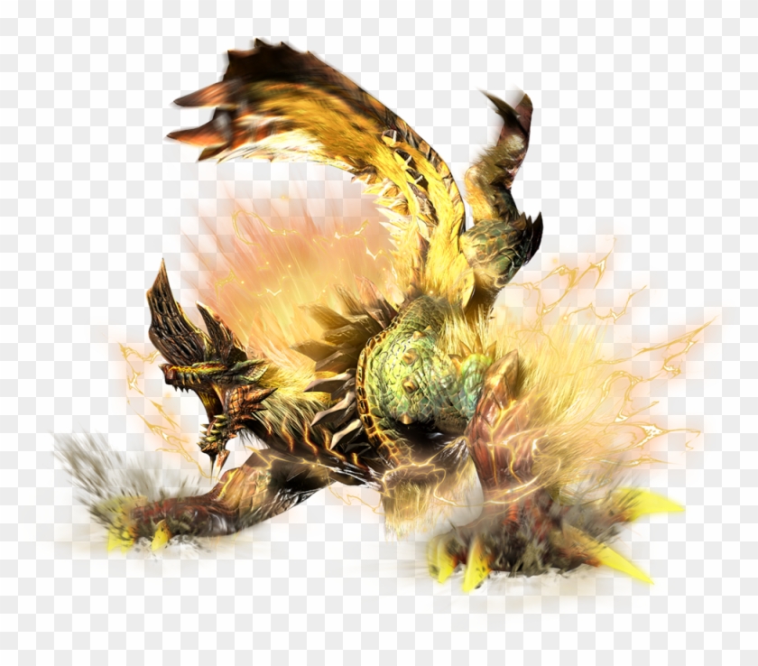 Thunderlord Zinogre Are Deviants Of Zinogre Introduced - モンハン 二 つ 名 ジンオウガ Clipart
