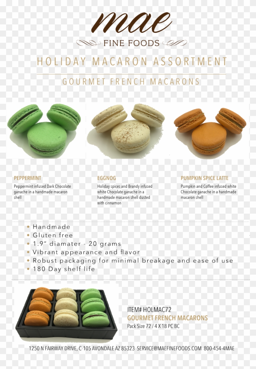 Mae Fine Foods - Macaroon Clipart