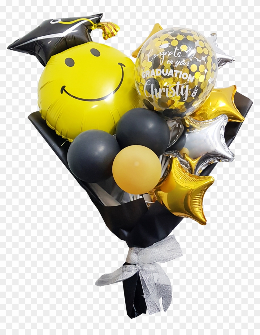 Personalised Name Congrats On Your Graduation Smiley - Balloon Clipart #5281241
