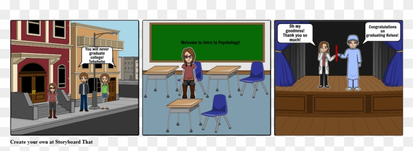 Graduating College Pt2 - Our Day Out Scene 1 Clipart