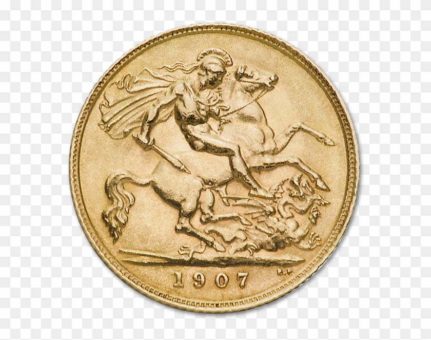 Sell British Sovereign - Edward Vii Half Sovereign Clipart #5281472