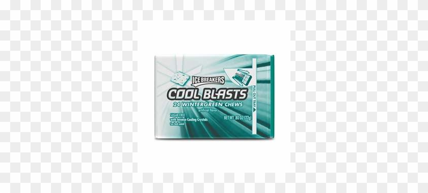 Ice Breakers Cool Blasts Wintergreen Chews - Ice Breakers Cool Blast Clipart #5281768